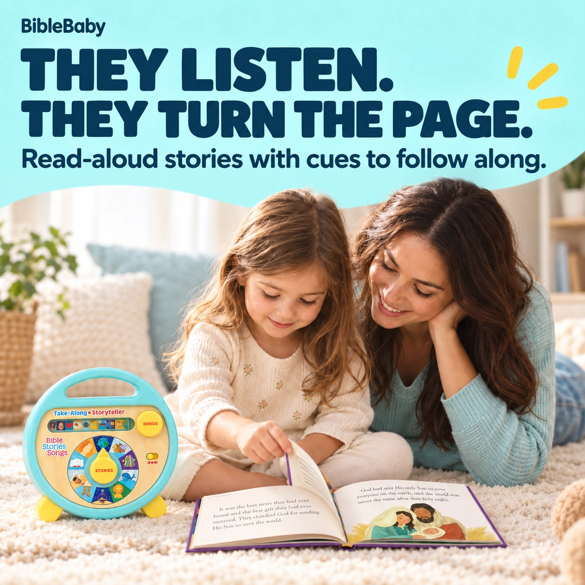 BibleBaby Story & Song Set